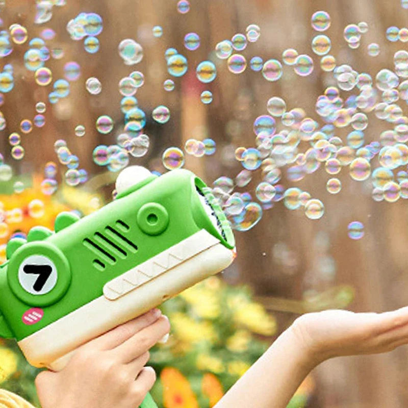 KTX-874579 Animal-Shaped Electric Bubble Machine for Kids – Outdoor Toy for Fun Bubble Play