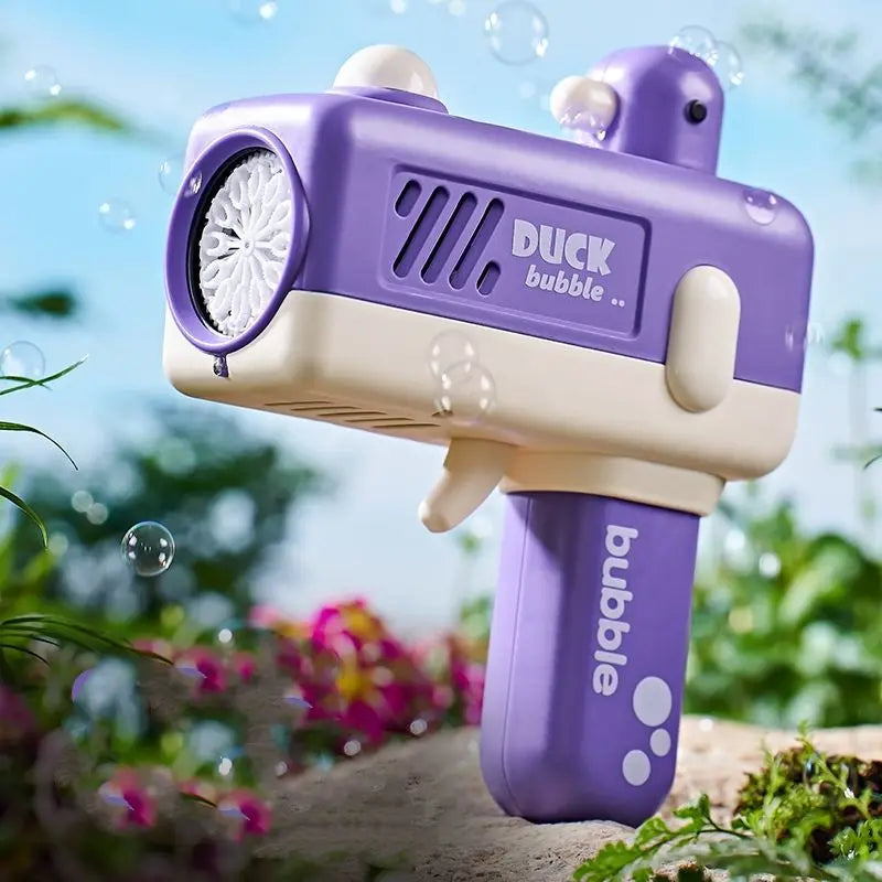 KTX-874579 Animal-Shaped Electric Bubble Machine for Kids – Outdoor Toy for Fun Bubble Play