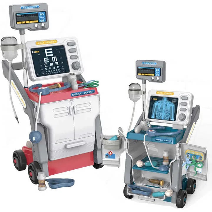 KTX-875155 Kids Doctor Pretend Play Set with Ultrasound Machine - Unisex Educational Toy for Ages 2-7