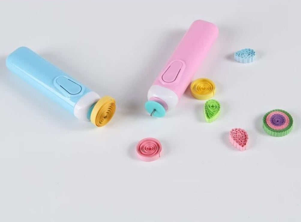 KTX-876307 Electric Quilling Pen for DIY Crafting - Fast Paper Rolling Tool