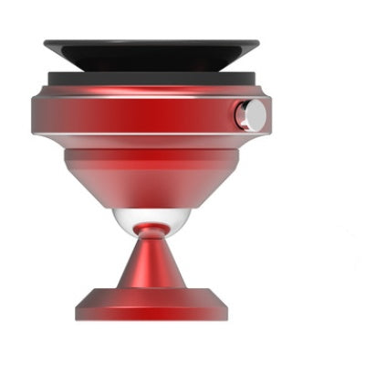 KTX-877843 Vibrato Suction Cup Car Mobile Phone Holder - Aluminum Alloy & Silicone, Multiple Colors Available