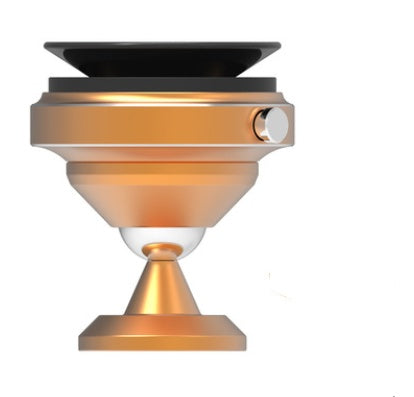 KTX-877843 Vibrato Suction Cup Car Mobile Phone Holder - Aluminum Alloy & Silicone, Multiple Colors Available