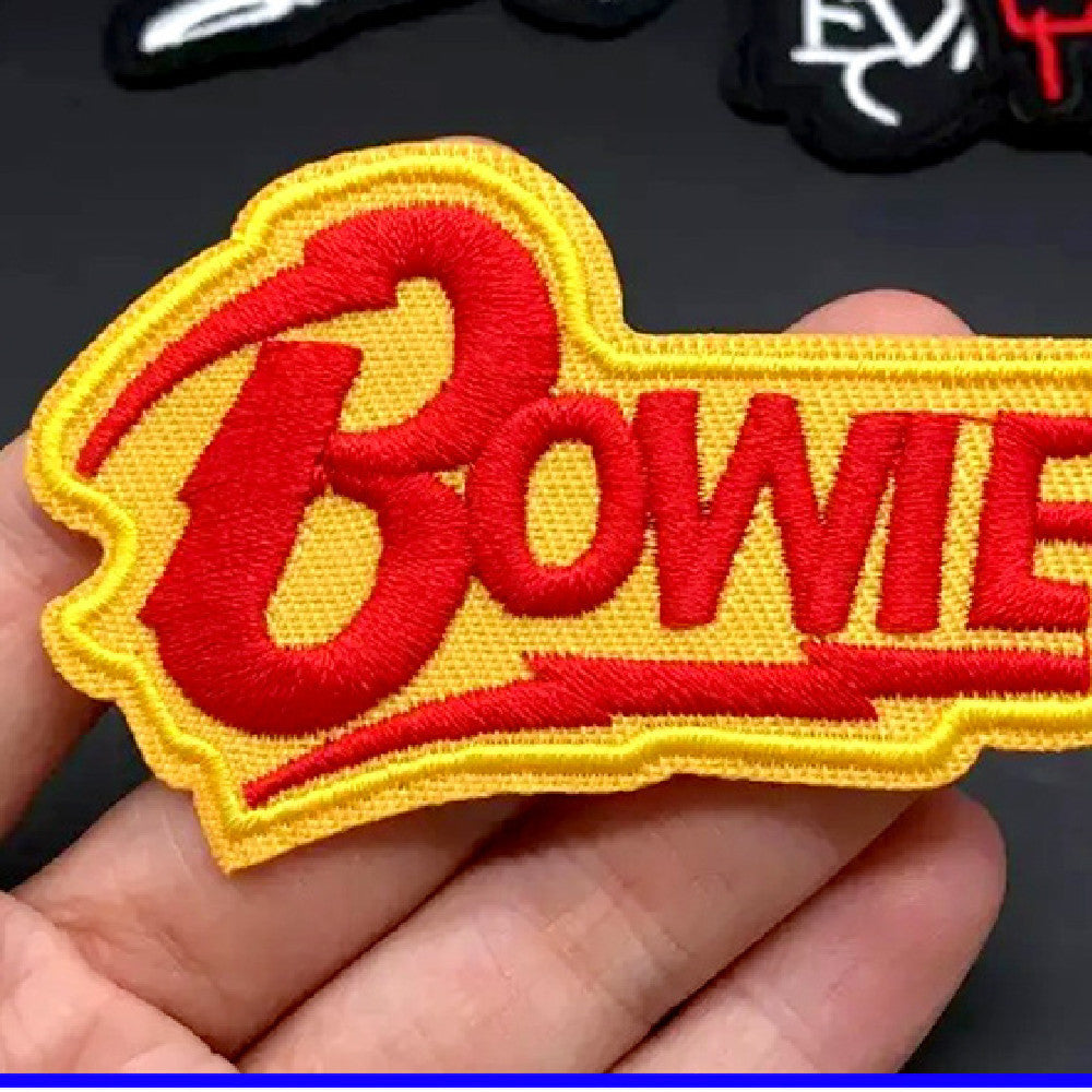 KTX-878611 Embroidered Self-Adhesive Patch for Jackets, Hats, and More