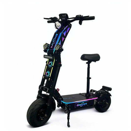 KTX-878803 High-Speed 72V Dual Motor Electric Scooter, 300km Range, Foldable Design