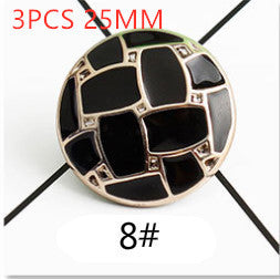 KTX-879763 Natural Resin Detachable Brooch with Strong Fragrance - 25mm Unique Decorative Accessory