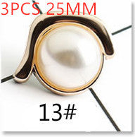 KTX-879763 Natural Resin Detachable Brooch with Strong Fragrance - 25mm Unique Decorative Accessory