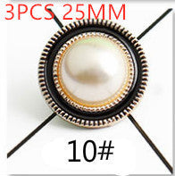 KTX-879763 Natural Resin Detachable Brooch with Strong Fragrance - 25mm Unique Decorative Accessory