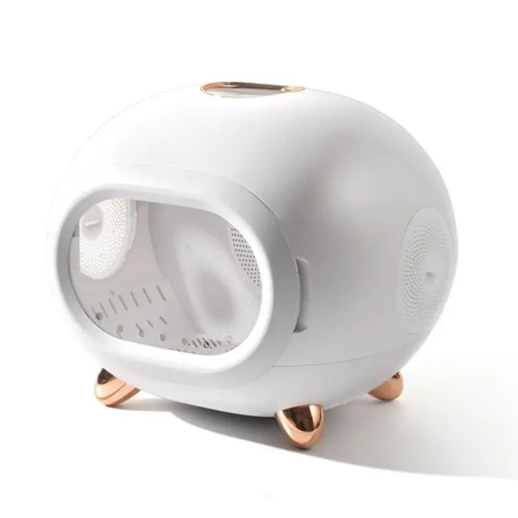 KTX-880339 Intelligent Automatic Blow-Drying Box for Small Pets - Eco-Friendly, Modern Design, Battery-Powered