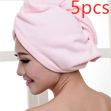 KTX-882963 Absorbent Microfiber Hair Dryer Cap for Quick and Easy Drying