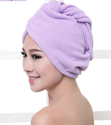KTX-882963 Absorbent Microfiber Hair Dryer Cap for Quick and Easy Drying