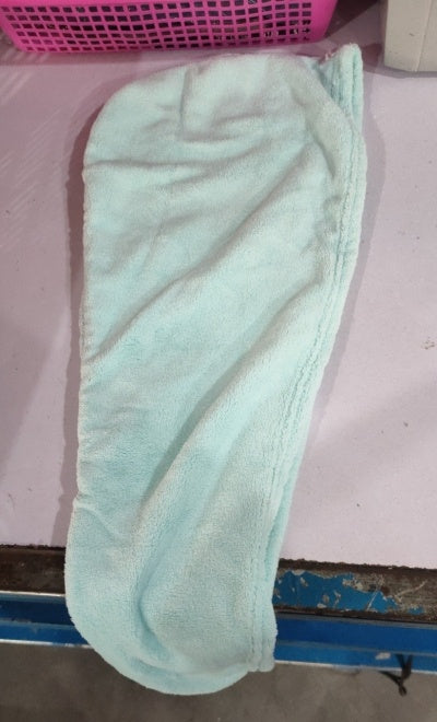 KTX-882963 Absorbent Microfiber Hair Dryer Cap for Quick and Easy Drying