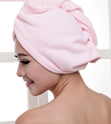 KTX-882963 Absorbent Microfiber Hair Dryer Cap for Quick and Easy Drying