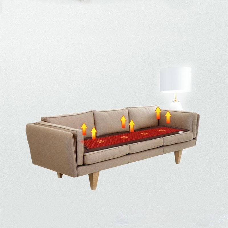 KTX-883219 Electrically Heated Jade Bian Stone Sofa Cushion - Far Infrared Temperature Control