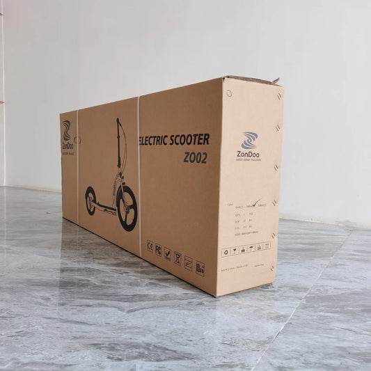 KTX-884563 Long Range Folding Electric Scooter with 20in-16in Fat Tires and 350W Motor, 40km Range, Max Speed 30km/h