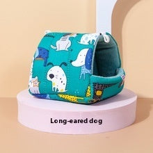 KTX-884819 Cozy Cotton Flannel Rabbit Winter Nest for Small Pets - Various Sizes Available