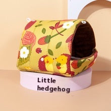 KTX-884819 Cozy Cotton Flannel Rabbit Winter Nest for Small Pets - Various Sizes Available