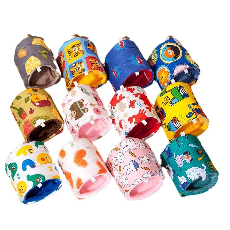 KTX-884819 Cozy Cotton Flannel Rabbit Winter Nest for Small Pets - Various Sizes Available