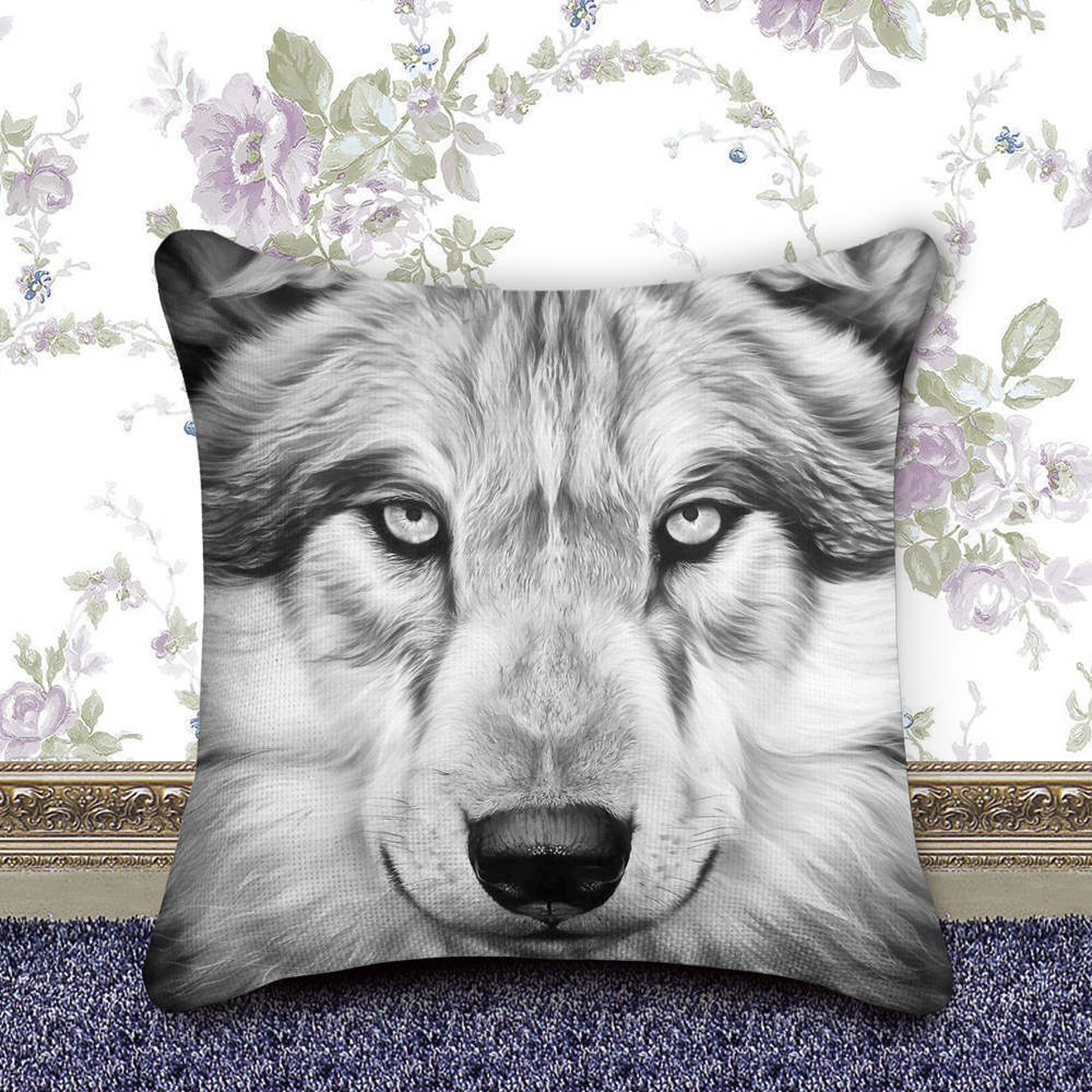 KTX-885459 Diamond Art DIY Pillowcase - Handmade Cotton Cushion Cover, 40x40cm