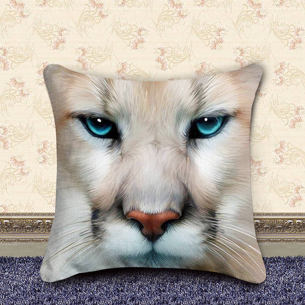 KTX-885459 Diamond Art DIY Pillowcase - Handmade Cotton Cushion Cover, 40x40cm