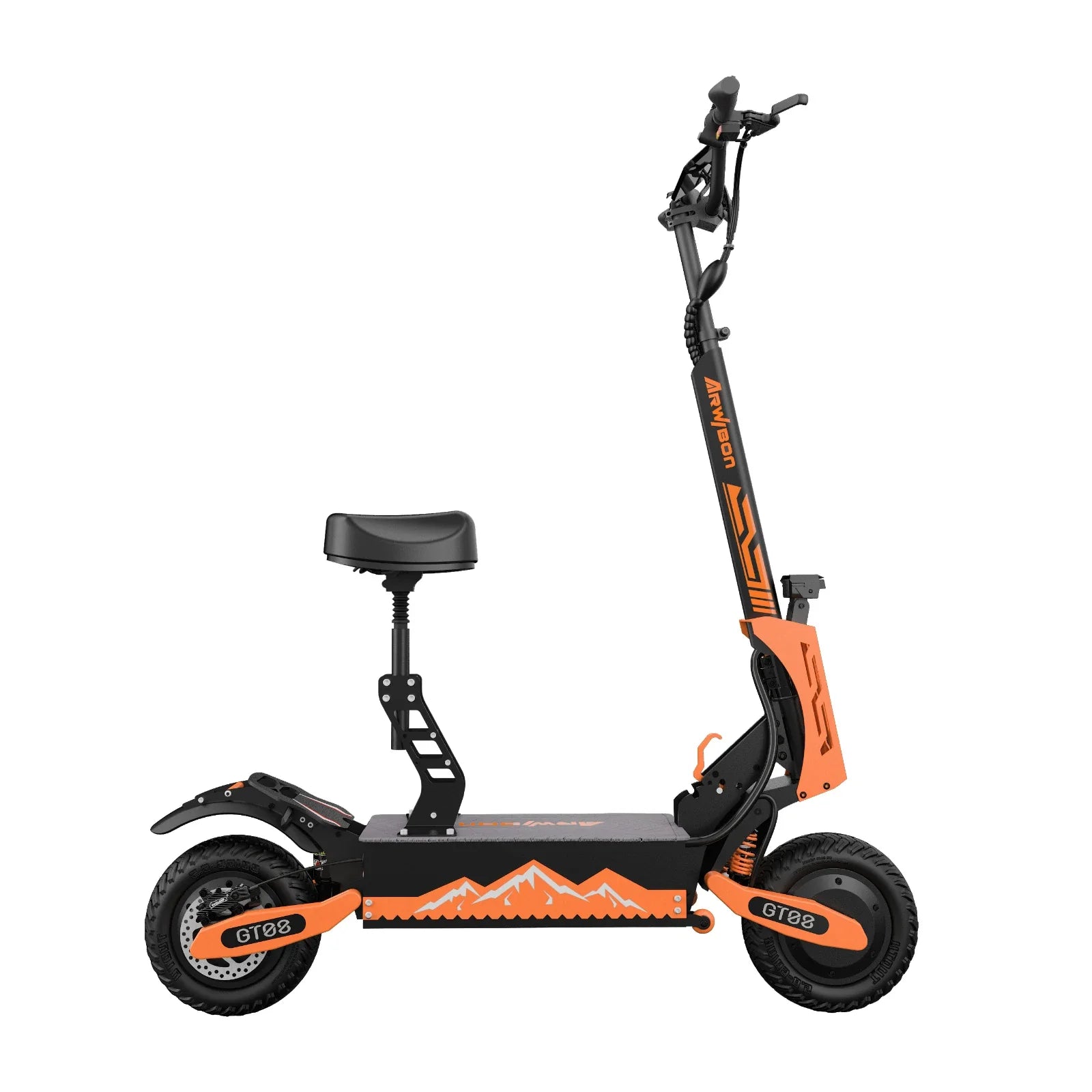 KTX-886035 5600W Dual Motor Electric Scooter with 60V 27Ah Battery, Foldable Design, Long Range & Removable Seat
