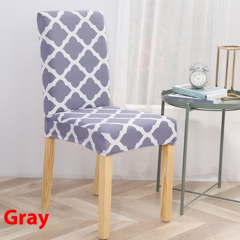 KTX-886739 Universal Office Chair Cover in Various Patterns and Colors - Dustproof Polyester Seat Protector