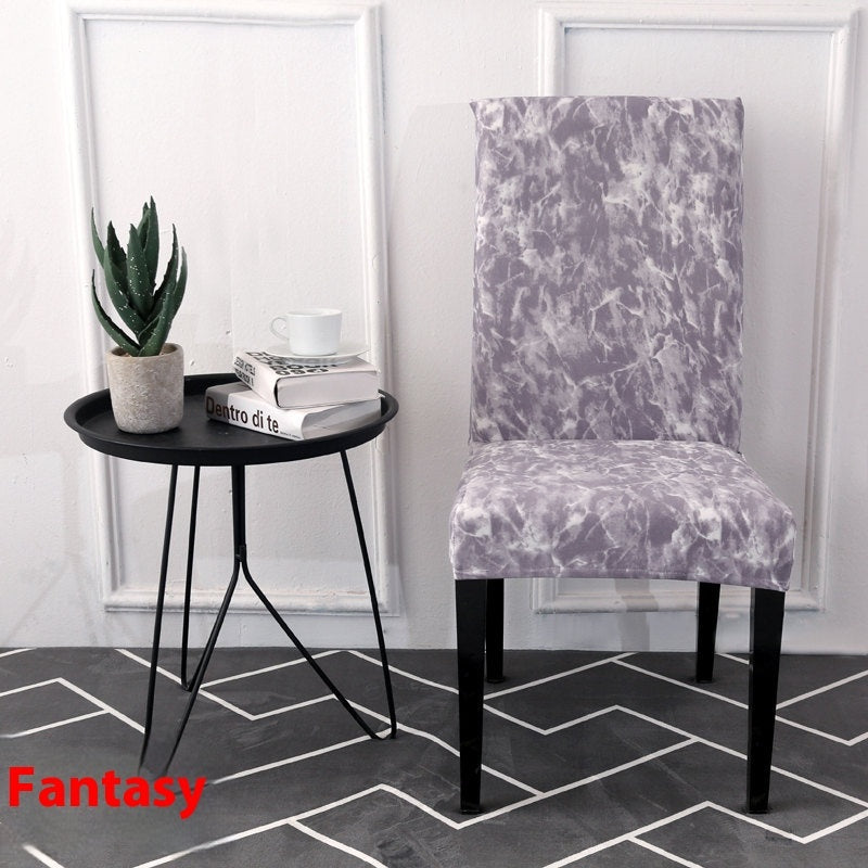 KTX-886739 Universal Office Chair Cover in Various Patterns and Colors - Dustproof Polyester Seat Protector