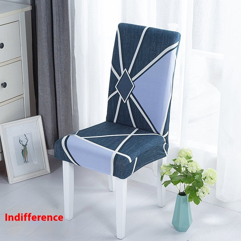 KTX-886739 Universal Office Chair Cover in Various Patterns and Colors - Dustproof Polyester Seat Protector
