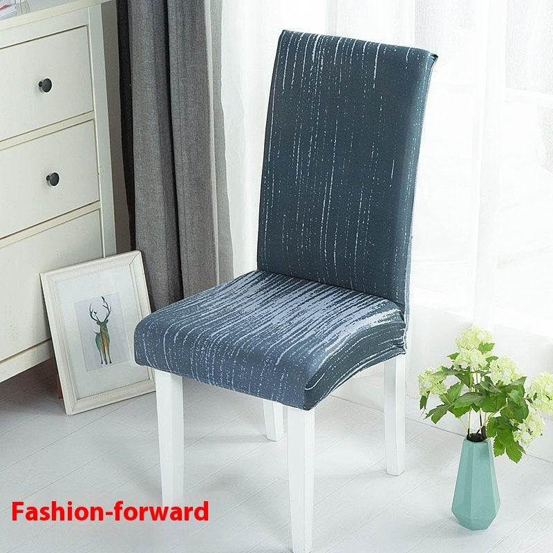 KTX-886739 Universal Office Chair Cover in Various Patterns and Colors - Dustproof Polyester Seat Protector