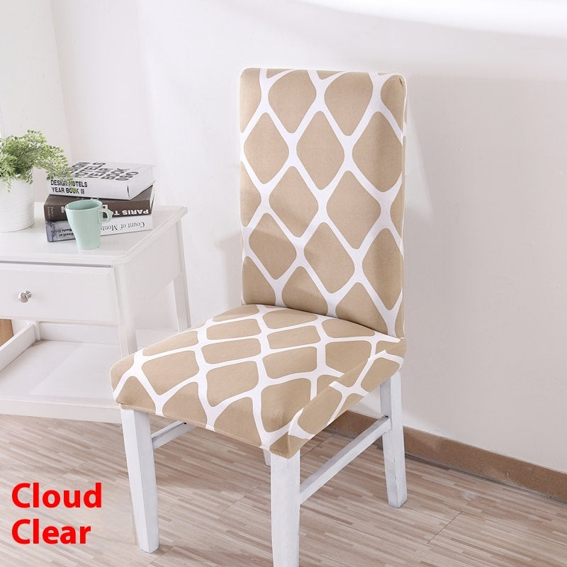 KTX-886739 Universal Office Chair Cover in Various Patterns and Colors - Dustproof Polyester Seat Protector