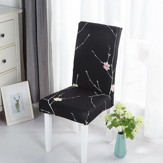 KTX-886739 Universal Office Chair Cover in Various Patterns and Colors - Dustproof Polyester Seat Protector