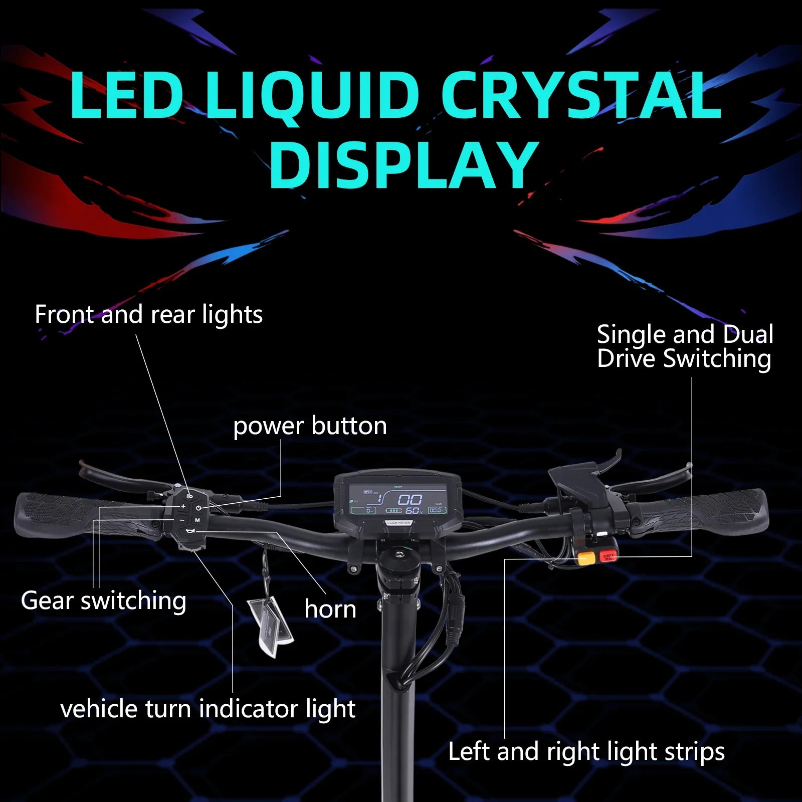 KTX-887187 Foldable 11-Inch Electric Offroad Scooter, Dual Motor 3000W, 90-100KM Range, Waterproof, Hydraulic Disc Brakes
