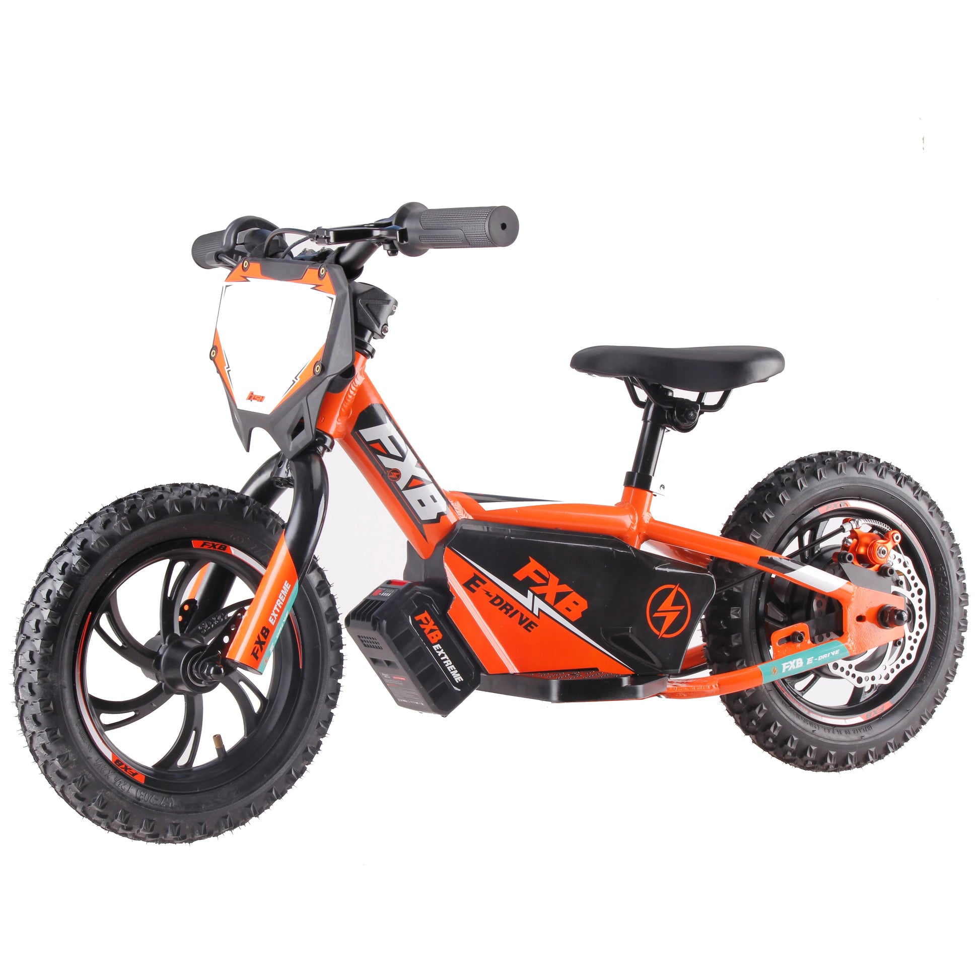 KTX-887251 FXB 12" Electric Balance Bike for Kids, 250W Hub Motor, Aluminum Frame, Safe Non-Pedal Design
