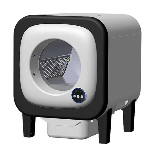 KTX-888595 Automatic Self-Cleaning Cat Litter Box with AI Camera and App Control