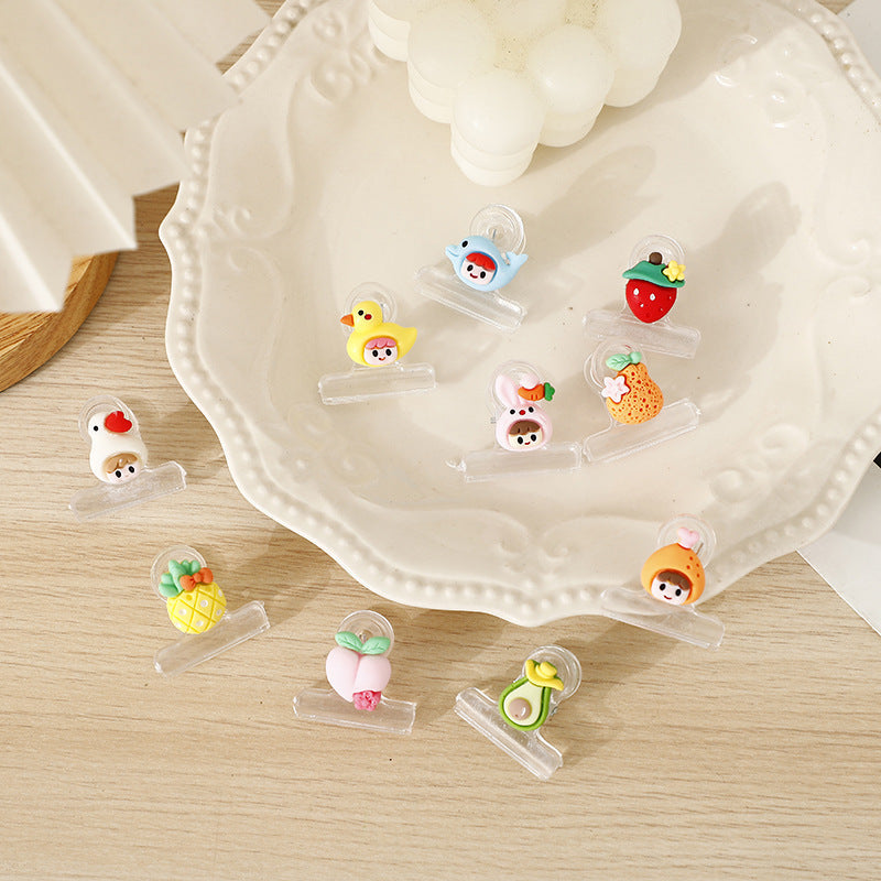 KTX-888915 Cute 3D Cartoon Resin Mobile Phone and Fridge Stickers - Available in Packs of 6, 10, or 50