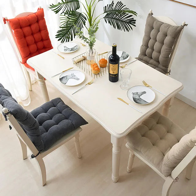 KTX-889491 High Back Detachable Patio Chair Cushions for Outdoor and Office Use