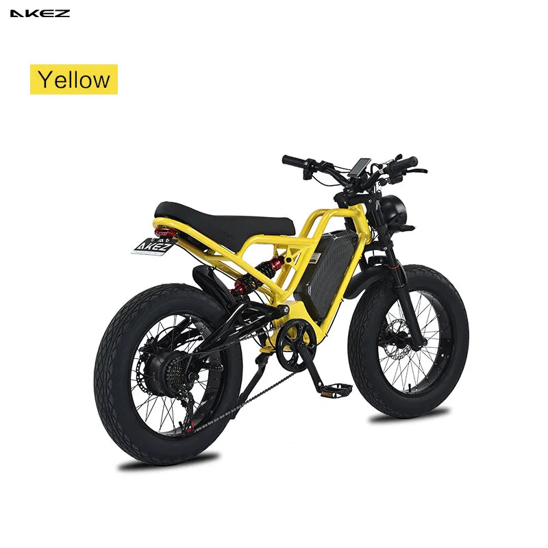 KTX-890067 Electric Fat Bike 1500W with 20" Wheels, 7-Speed, Hydraulic Brakes, 150KG Capacity, 48V 18Ah Battery