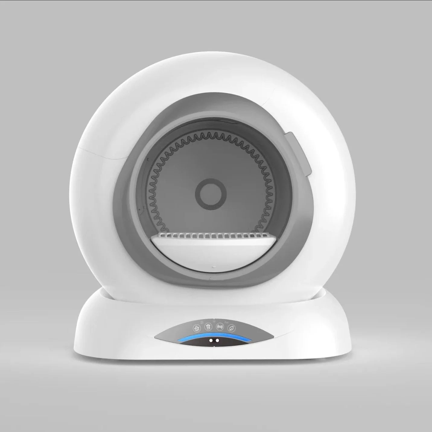 KTX-890579 Smart Self-Cleaning Cat Litter Box with WiFi App Control, Large 9L Capacity for Cats 1.5-8KG