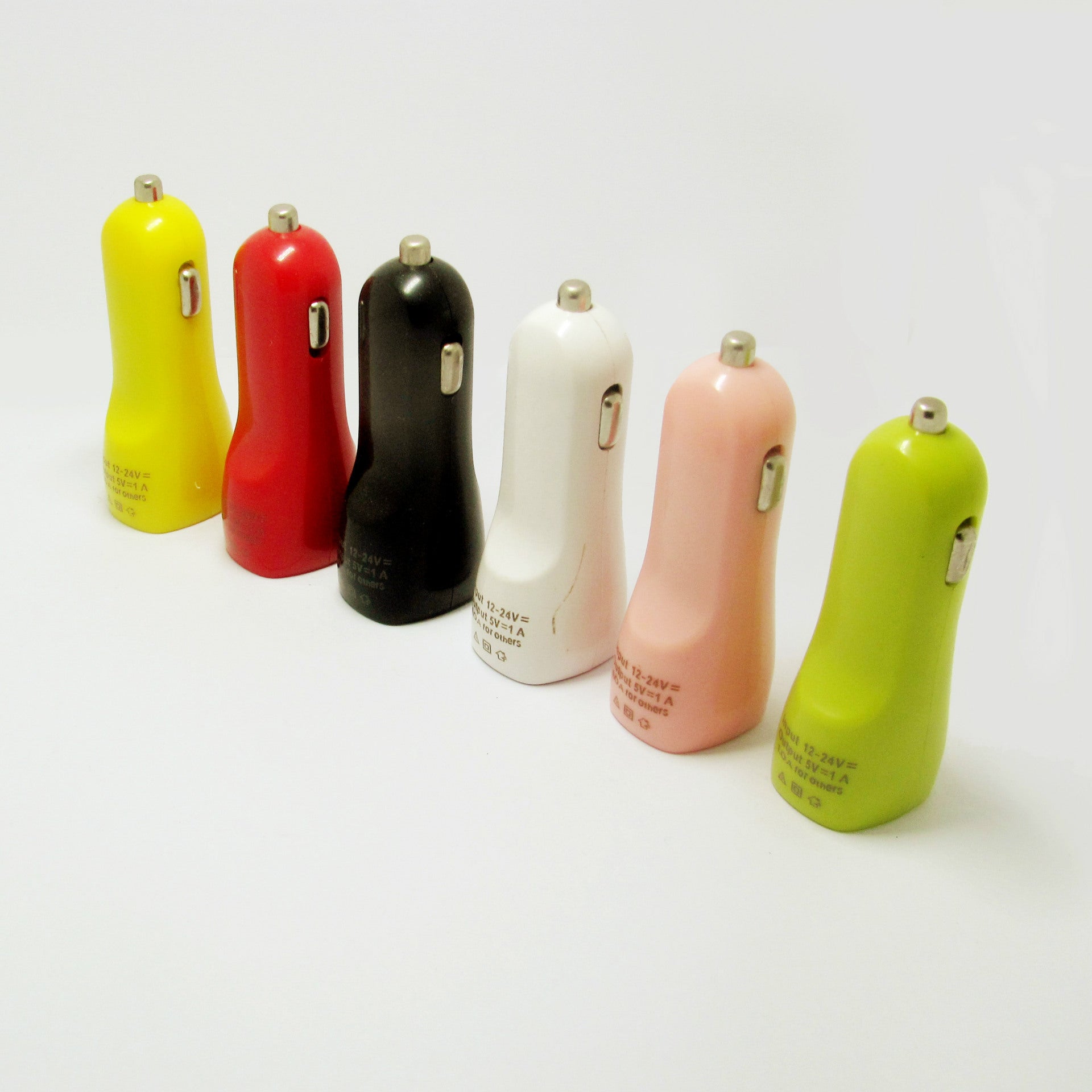 KTX-891347 Dual USB Car Charger with LED Power Indicator for Mobile Devices