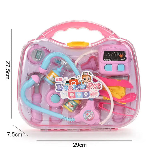 KTX-892115 Portable Doctor Role Play Toy Set for Kids, Educational Pretend Play for Ages 2-7