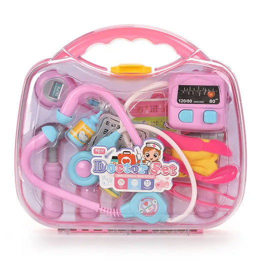 KTX-892115 Portable Doctor Role Play Toy Set for Kids, Educational Pretend Play for Ages 2-7