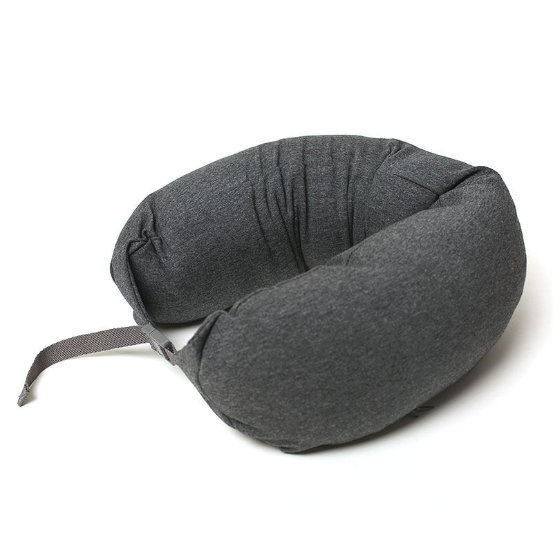 KTX-892243 U-Shaped Neck Pillow in Various Colors with Cotton Fabric and Food-Grade Foam Filler
