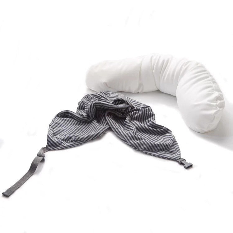 KTX-892243 U-Shaped Neck Pillow in Various Colors with Cotton Fabric and Food-Grade Foam Filler