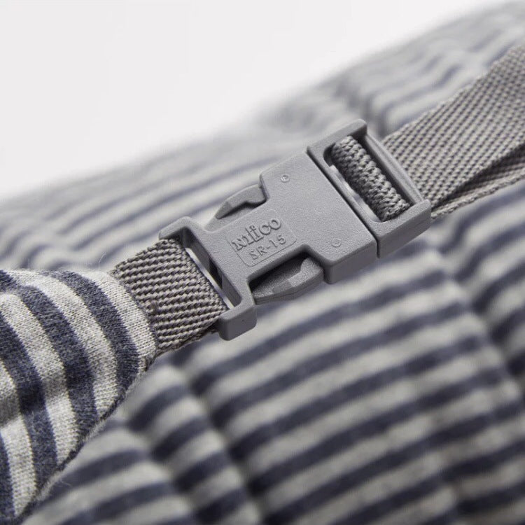 KTX-892243 U-Shaped Neck Pillow in Various Colors with Cotton Fabric and Food-Grade Foam Filler