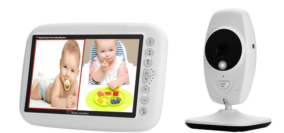 KTX-892371 Dual Camera Wireless Baby Monitor with Night Vision and Two-Way Audio