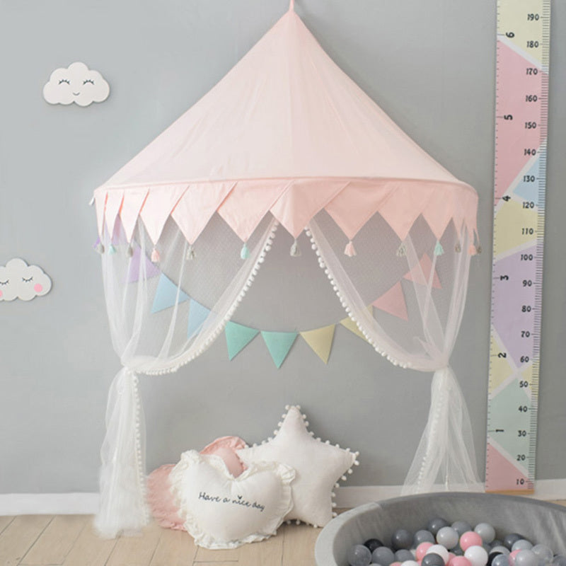 KTX-893907 Mosquito Net for Awnings - Cotton Fabric, 150cm Height, Ideal for Children's and Adult Rooms, Game Rooms, Outdoor Spaces