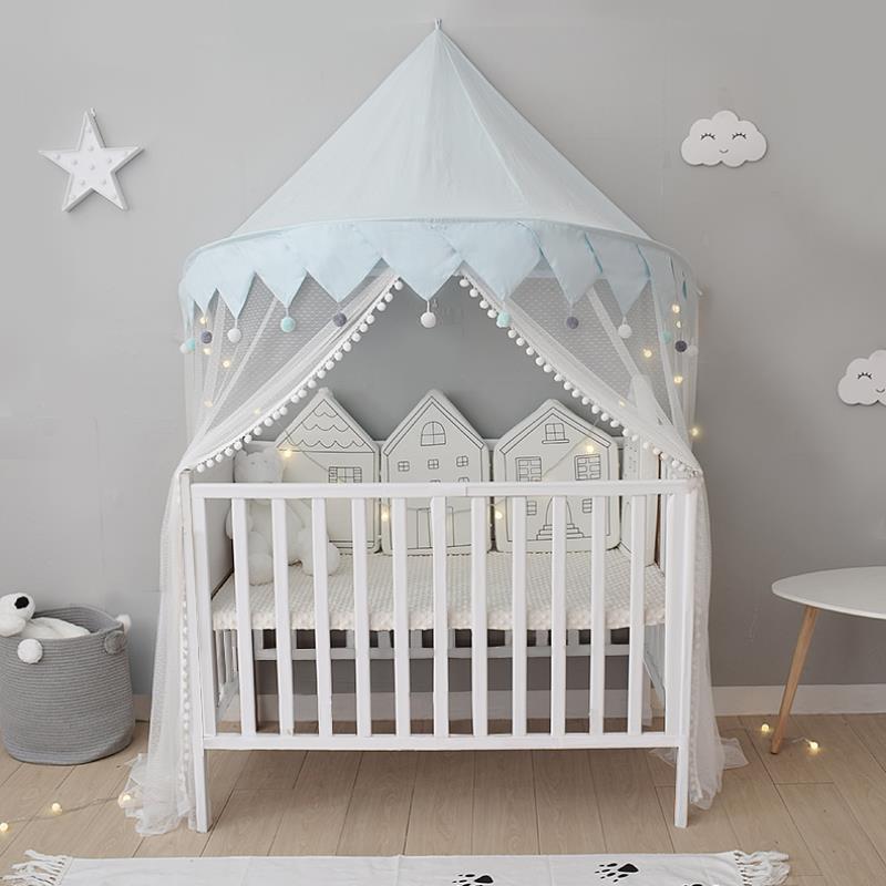 KTX-893907 Mosquito Net for Awnings - Cotton Fabric, 150cm Height, Ideal for Children's and Adult Rooms, Game Rooms, Outdoor Spaces