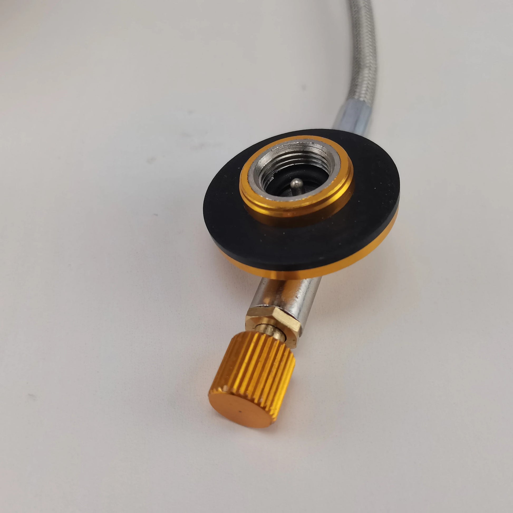 KTX-894099 Mini Folding Camping Gas Stove - Single Burner, Windproof Design, Compact Outdoor Cooking Solution