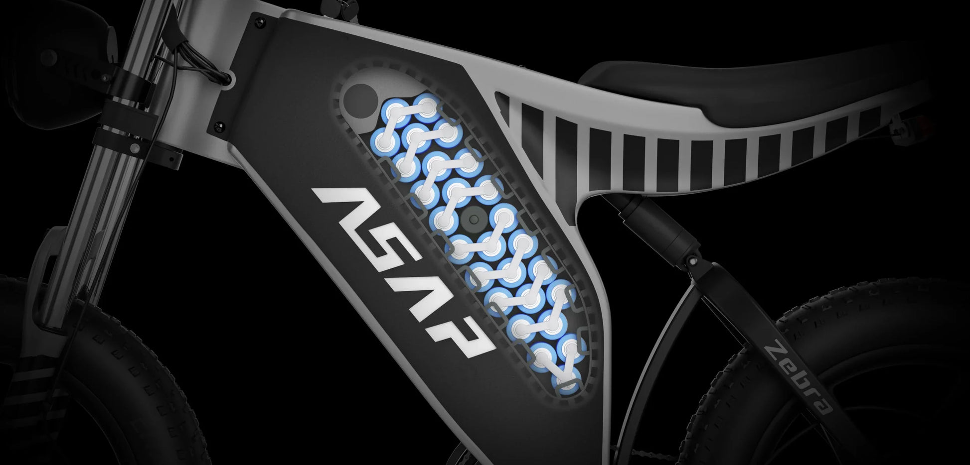 KTX-894291 20 Inch Full Suspension Electric Off-Road Fat Tire Bike with 1000W Motor and 48V Battery