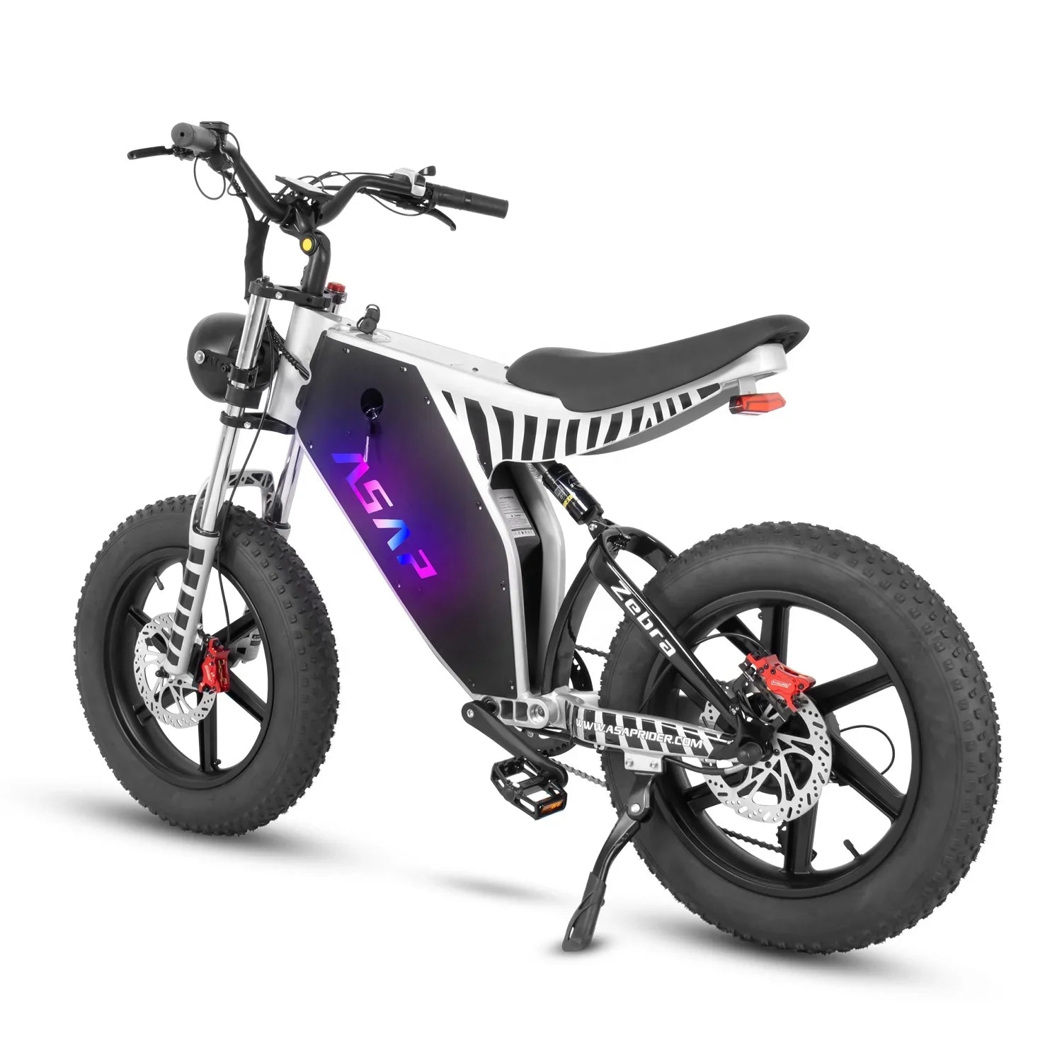 KTX-894291 20 Inch Full Suspension Electric Off-Road Fat Tire Bike with 1000W Motor and 48V Battery