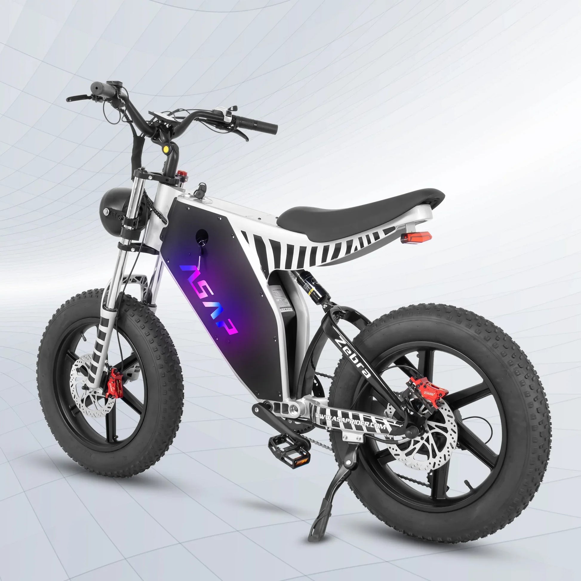 KTX-894291 20 Inch Full Suspension Electric Off-Road Fat Tire Bike with 1000W Motor and 48V Battery